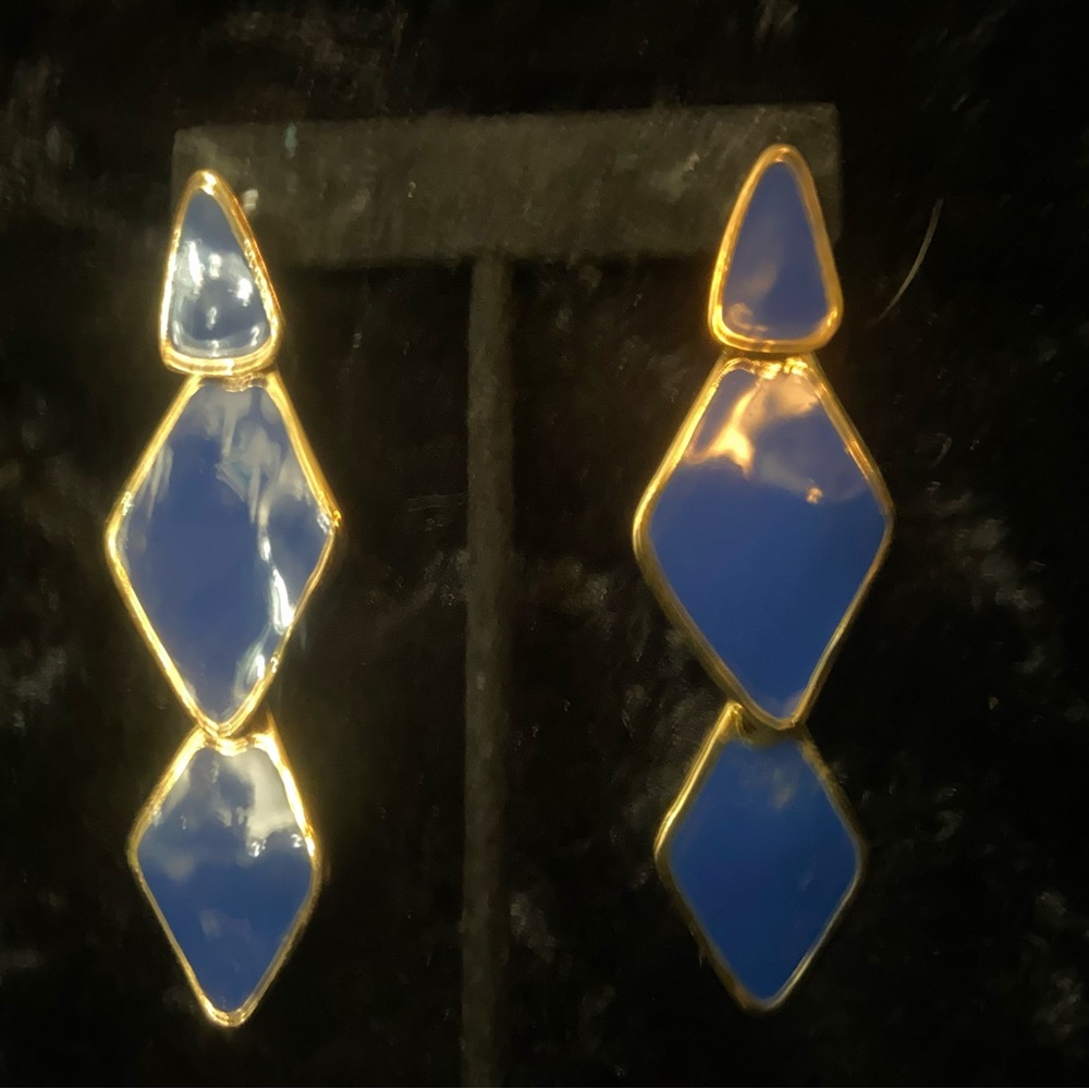 Kenneth Jay Lane Blue earrings